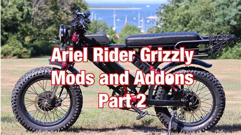 The x 48 comes in at 73 pounds and the x 52 comes in at 81 pounds with the battery. . Ariel rider grizzly headlight upgrade